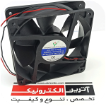 فن 38*120*120  24VDC بلبرینگی 0.30 آمپر 3100 دور -  چینی