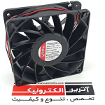 فن 38*120*120  24VDC بلبرینگی 0.70 آمپر 3600 دور نیپا