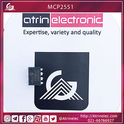 برقراری ارتباط سریال صنعتی CAN با ای سی MCP2551
