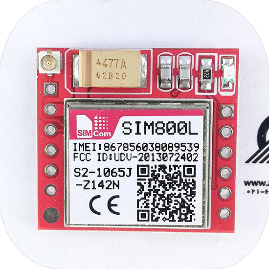ماژول SIM800L GPRS GSM با سوکت SIM CARD