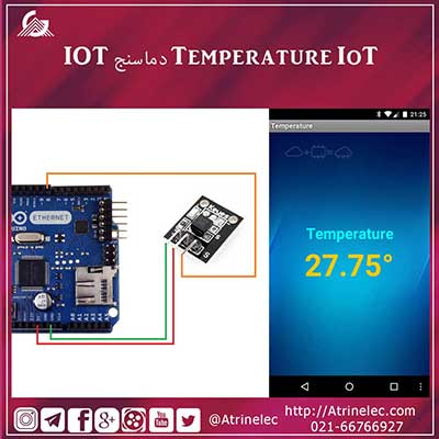 Temperature IoT دماسنج IOT