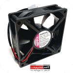 فن 25*80*80  24VDC بلبرینگی 0.3 آمپر 6000 دور  نیپا