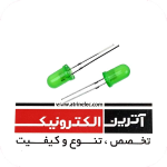 LED سبز معمولی 5mm-بسته 10 عددی