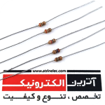 6.8M-1/8W-5% - بسته 100 عددی 