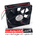 فن 25*90*90  24VDC بلبرینگی 0.22 آمپر 3600 دور پلکو